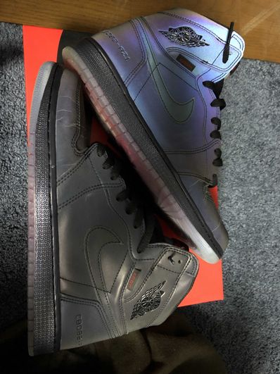 Nike Air Jordan 1 High Zoom Fearless "Multi Color/Varsity Red/Black"