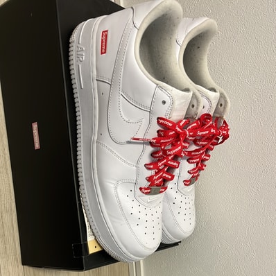 Supreme × Nike Air Force 1 Low "White"