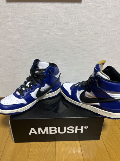AMBUSH × NIKE DUNK HIGH "DEEP ROYAL"