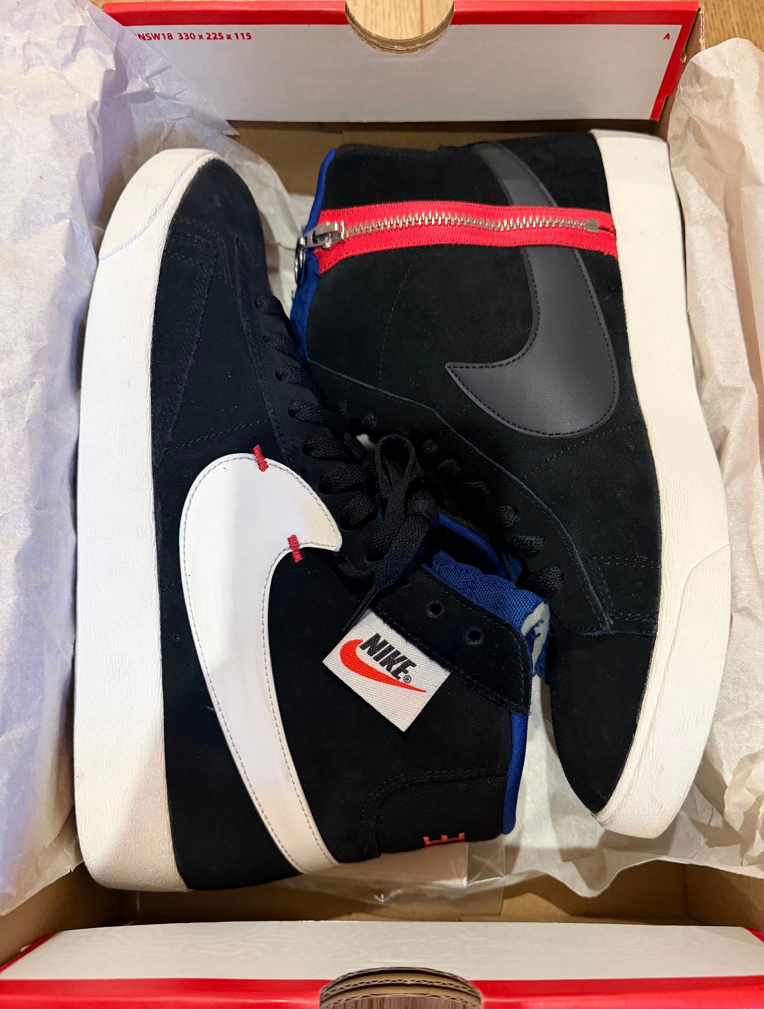 Nike Women's Blazer Mid Rebel "Deep Royal Black"
