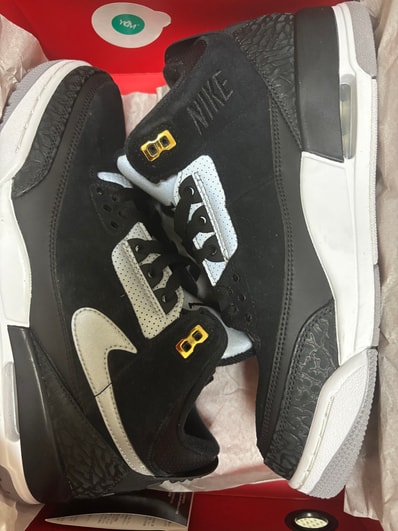 Nike Air Jordan 3 Retro Tinker "Black/Cement Grey"