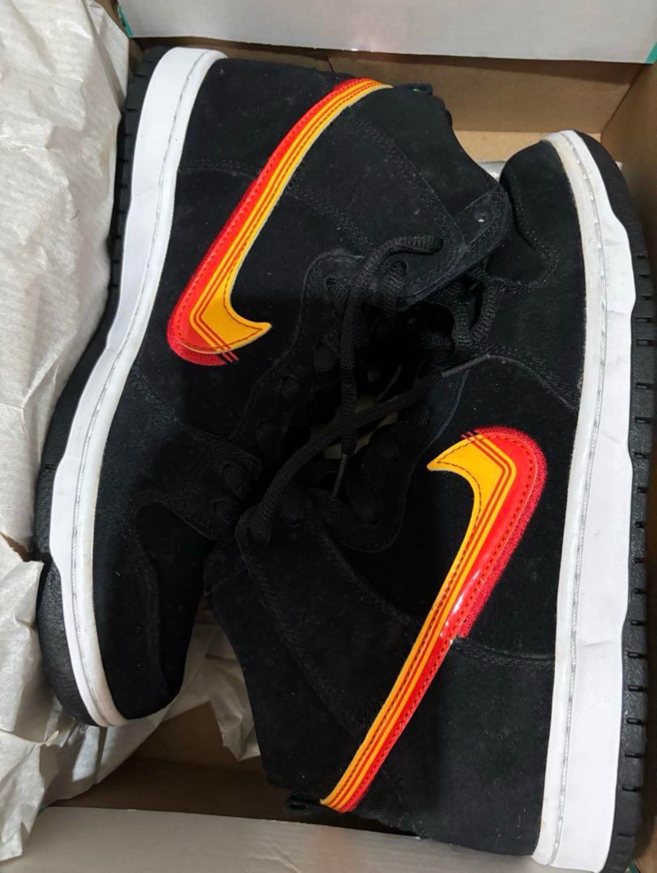 Nike SB Dunk High Pro "Black/Team Orange"