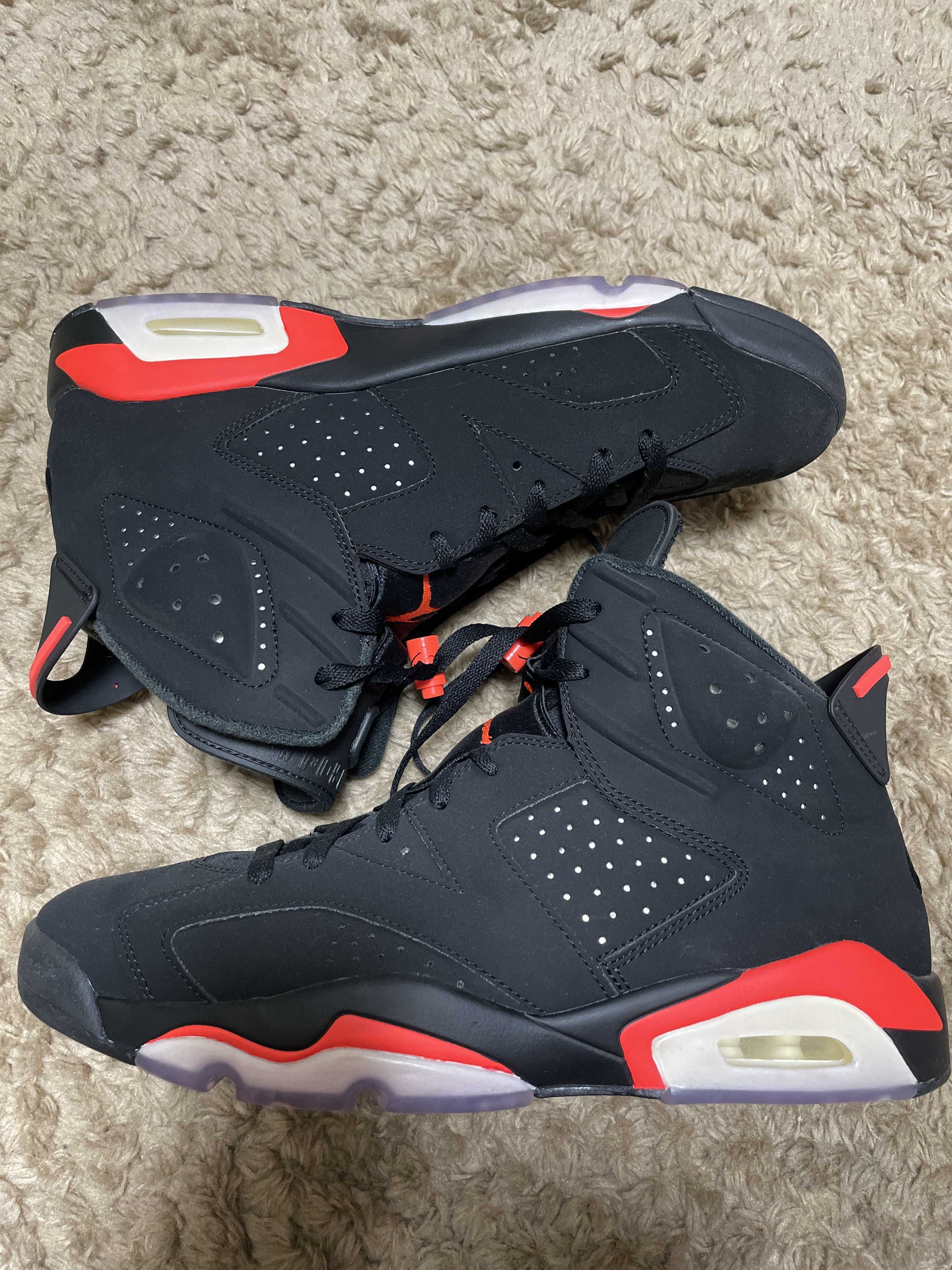 Nike Air Jordan 6 Retro OG "Black/Infrared"