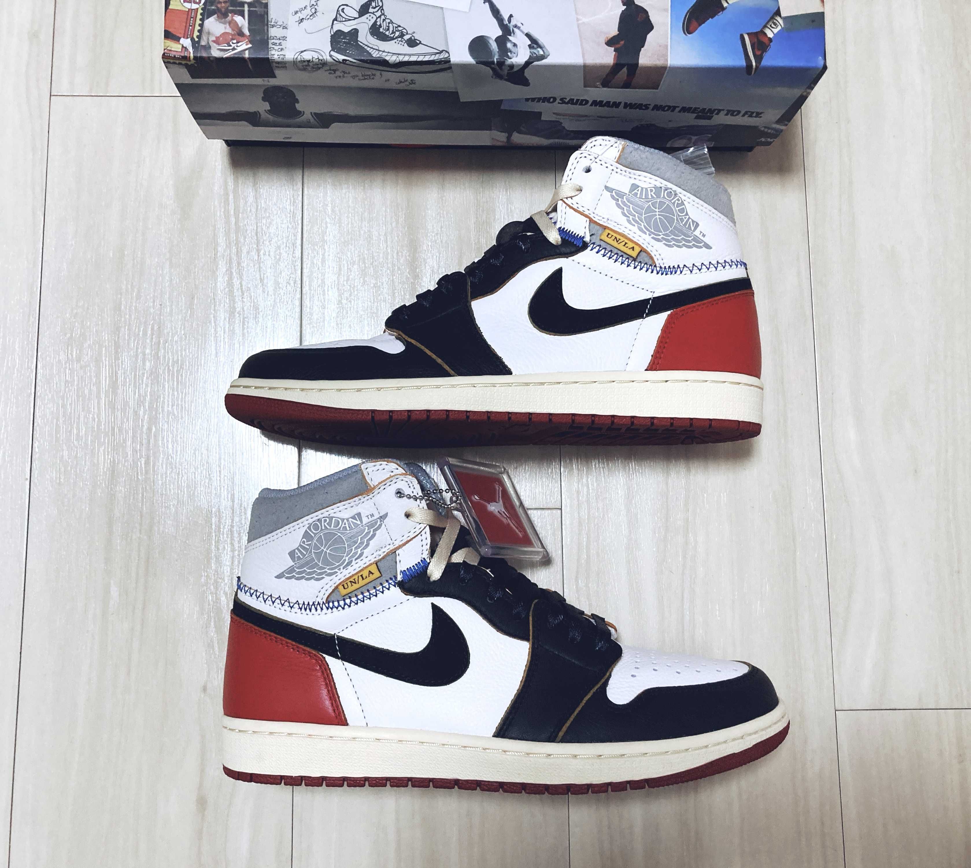 UNION × Nike Air Jordan 1 Retro High OG NRG "Varsity Red/Wolf Grey"