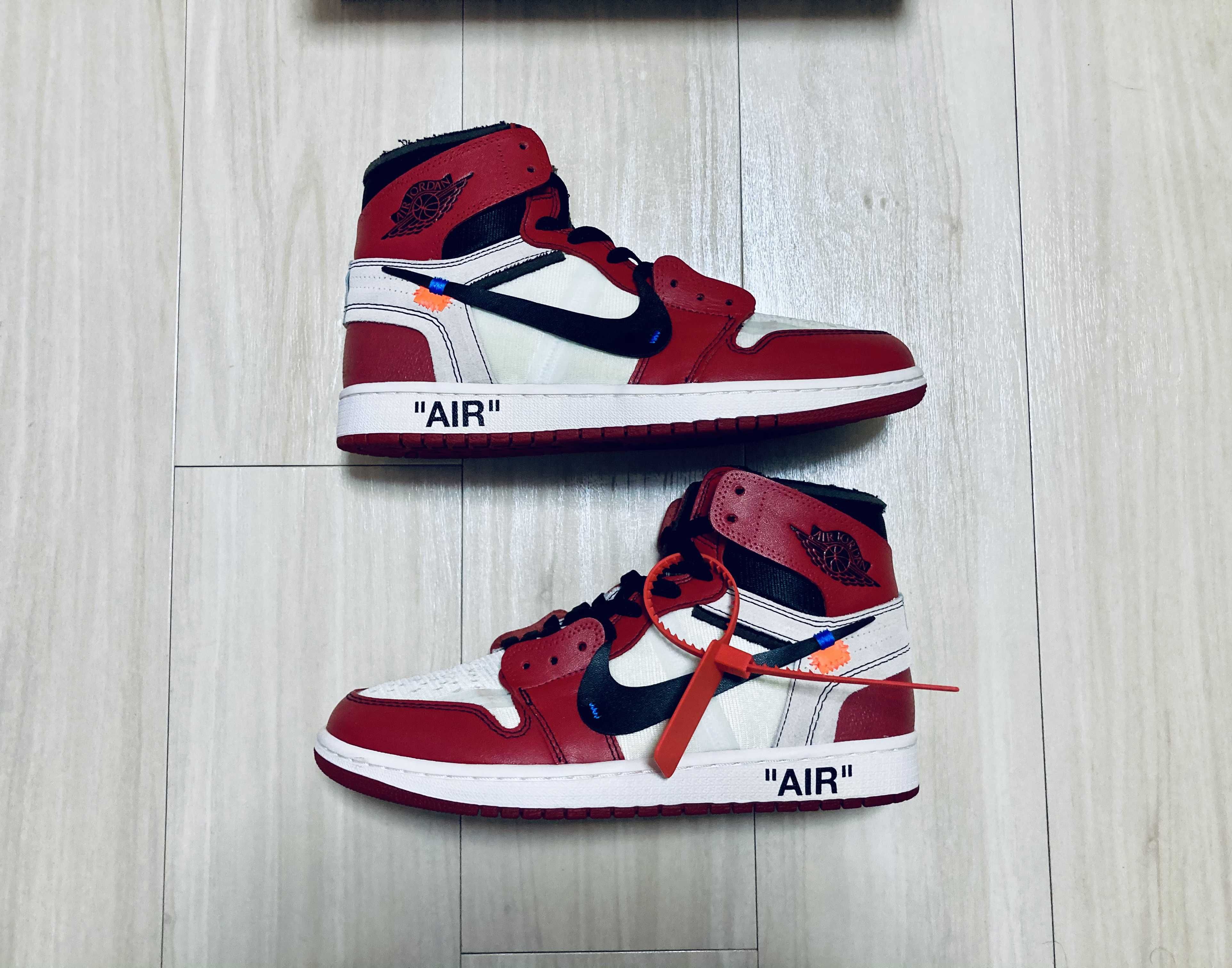 Off-White × Nike Air Jordan 1 Retro High The Ten "Chicago"