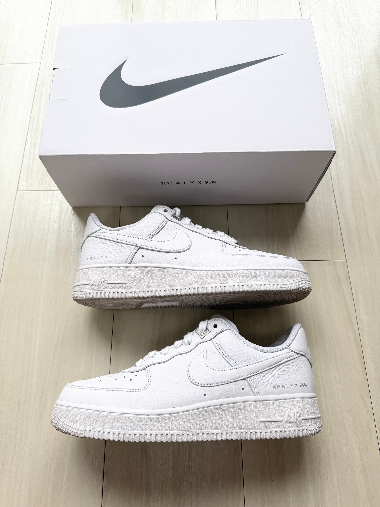 1017 ALYX 9SM × Nike Air Force 1 Low "White"