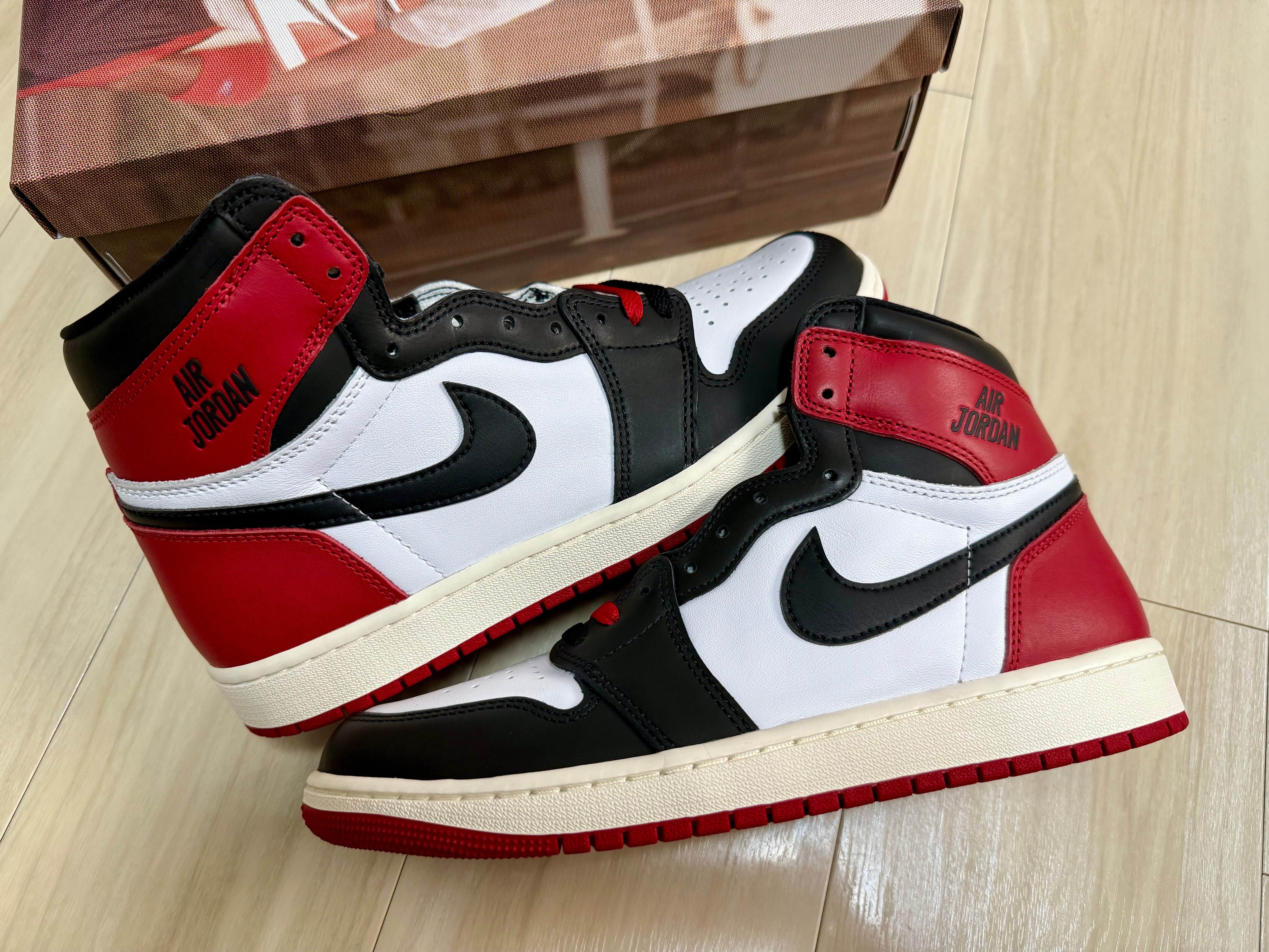 Nike Air Jordan 1 Retro High OG "Black Toe Reimagined"