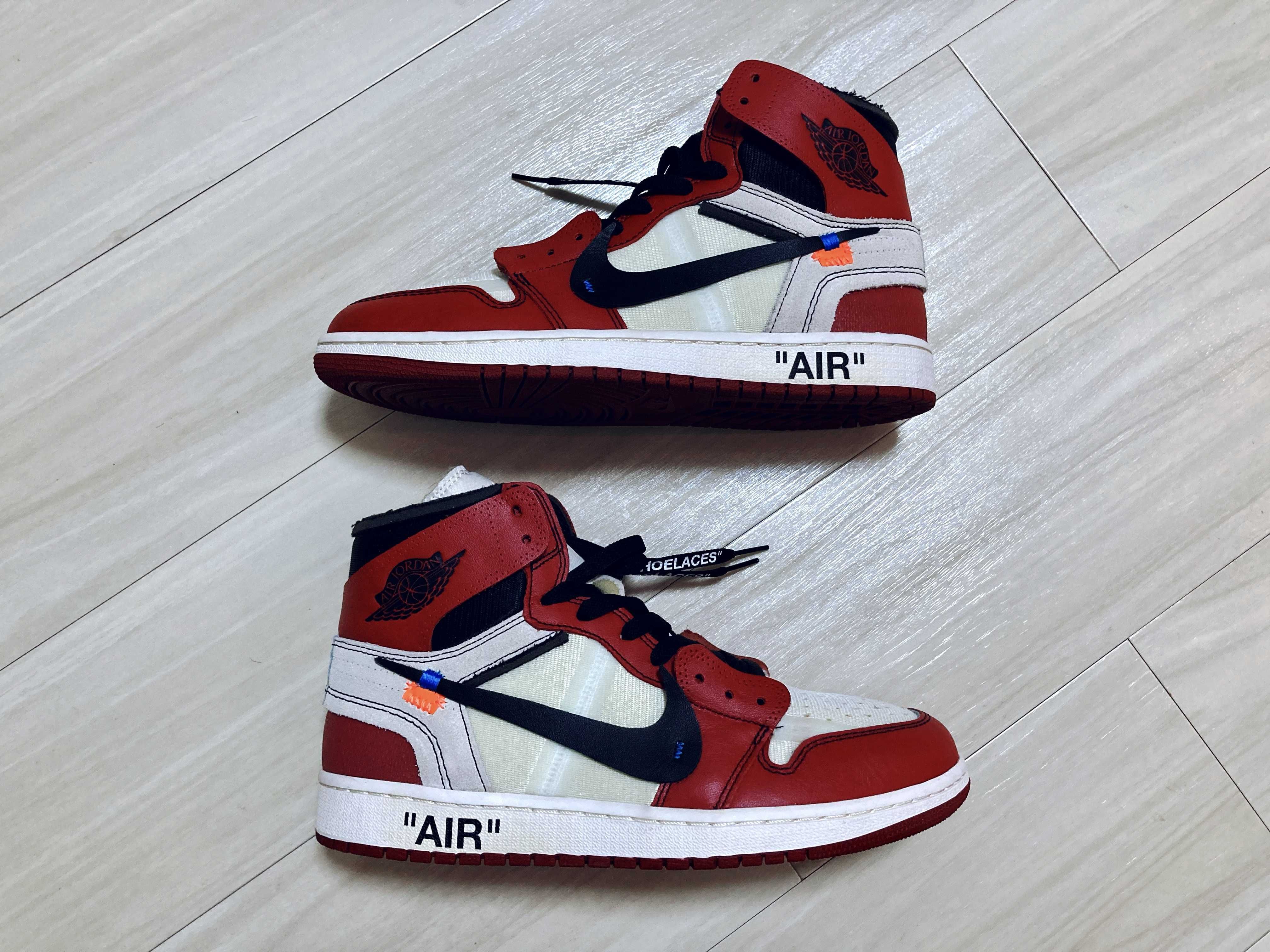 Off-White × Nike Air Jordan 1 Retro High The Ten "Chicago"
