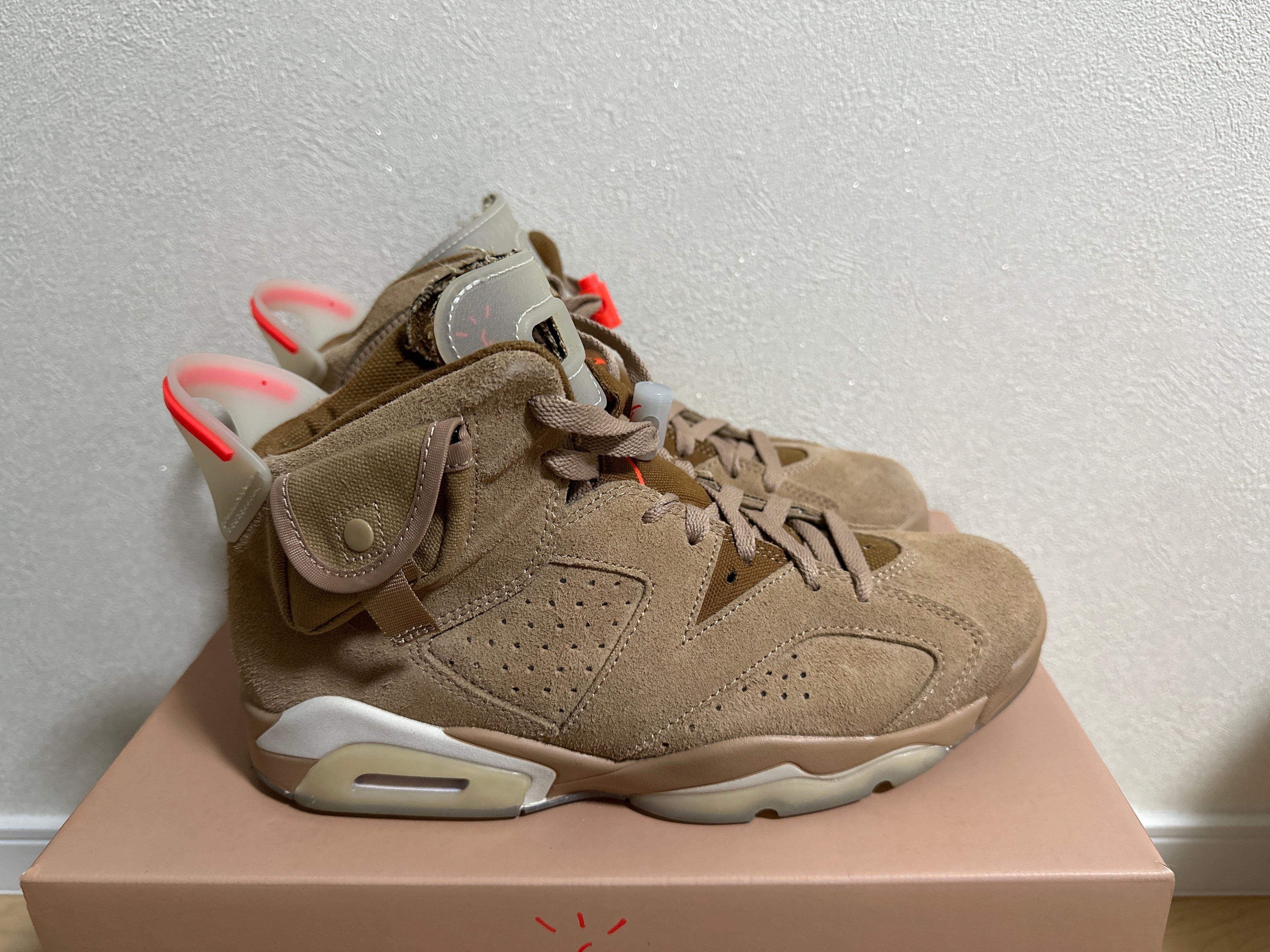 Travis Scott × Nike Air Jordan 6 "British Khaki"
