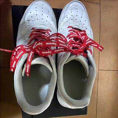 Supreme × Nike Air Force 1 Low "White"