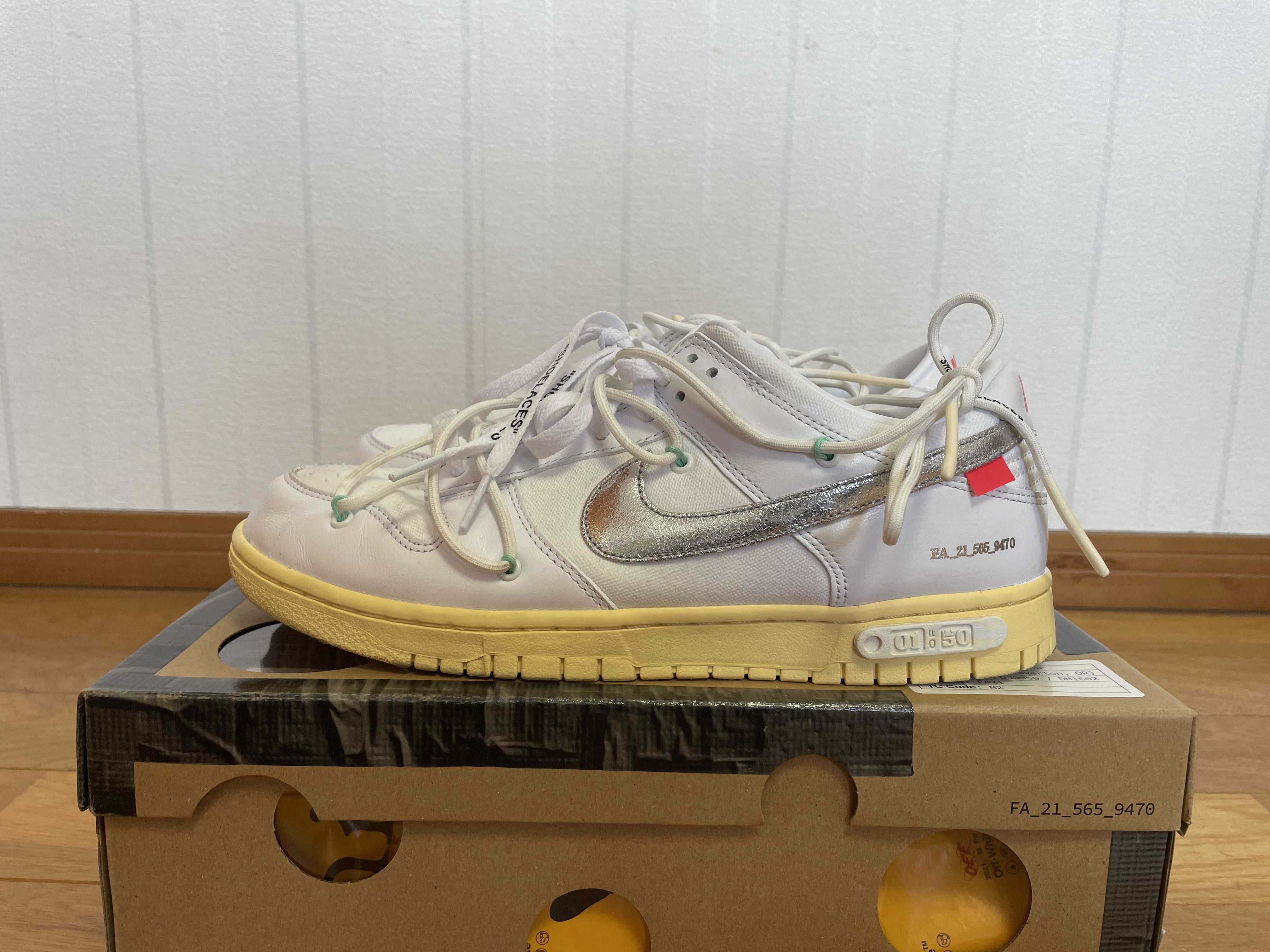 Off-White × Nike Dunk Low 1 of 50 "Lot.1"