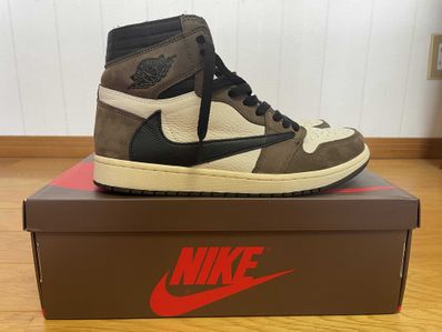 Travis Scott × Nike Air Jordan 1 Retro High OG TS SP "Sail/Dark Mocha"