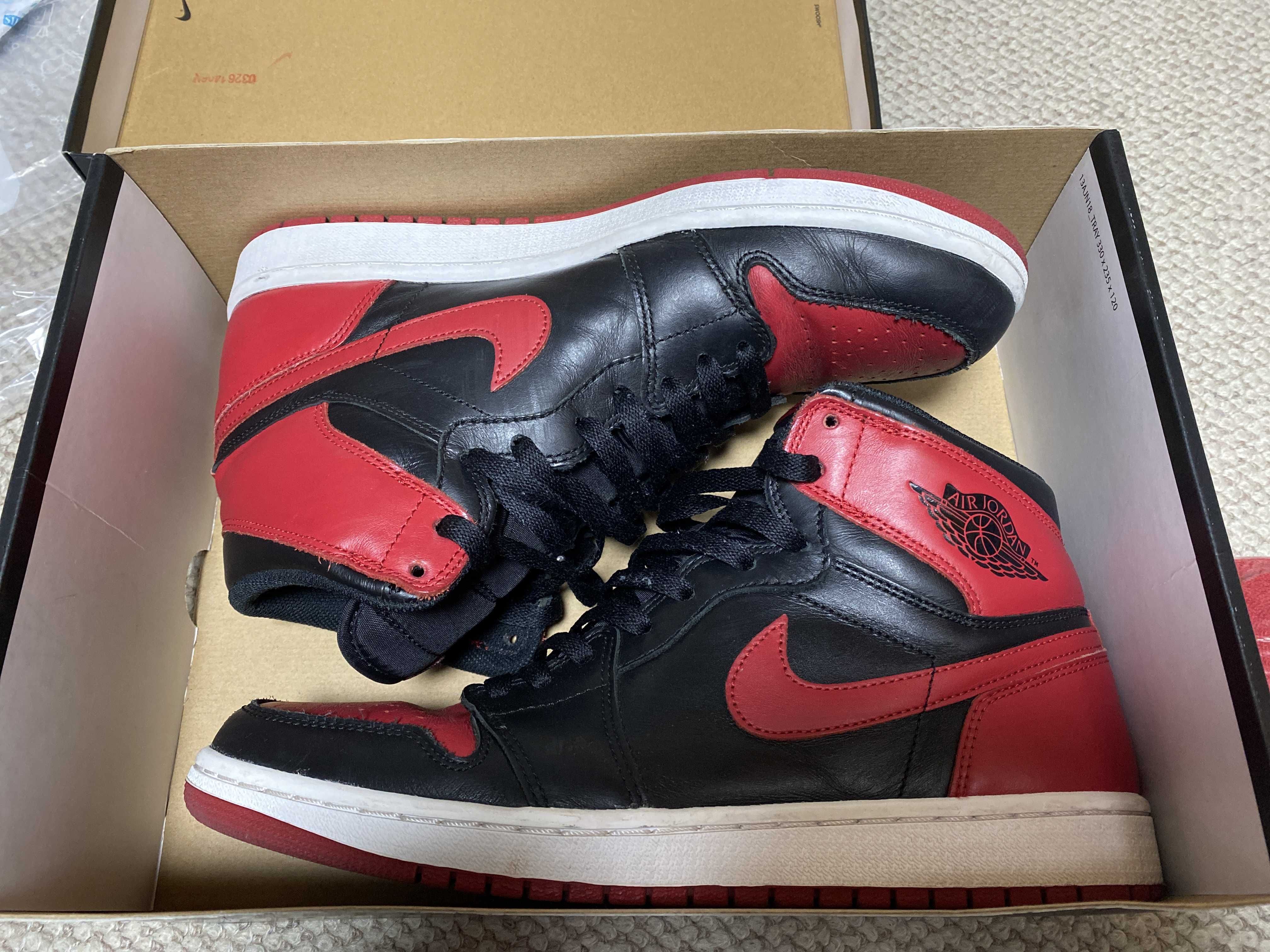 Nike Air Jordan 1 Retro High OG "Bred" (2013)