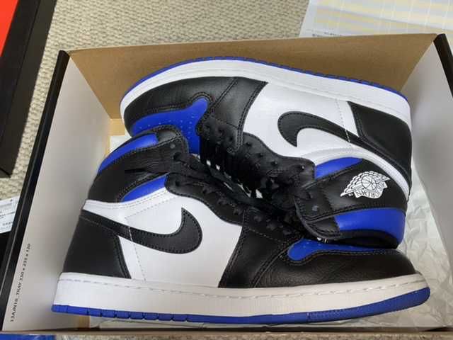 Nike Air Jordan 1 Retro High OG "Royal Toe" (2020)