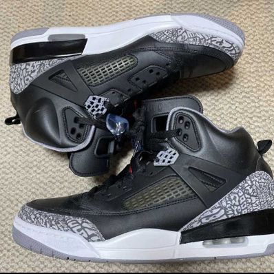 Air jordan shop spizike black cement