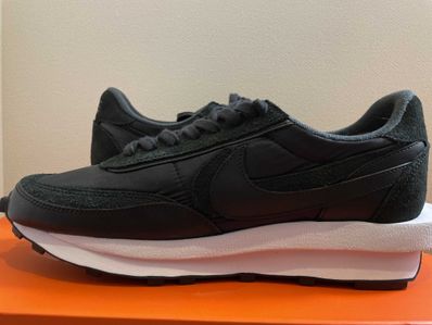 sacai × Nike LDV Waffle "Triple Black"