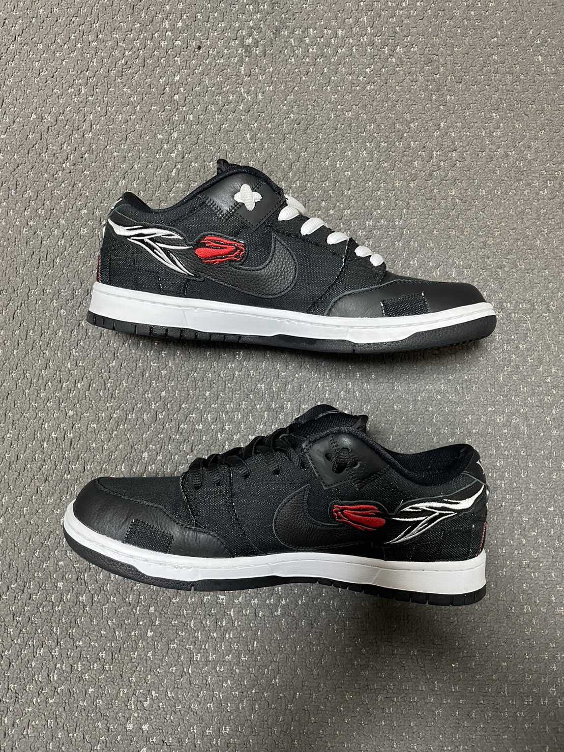 Wasted Youth × Nike SB Dunk Low "Black Denim"(Special Box) / VERDY