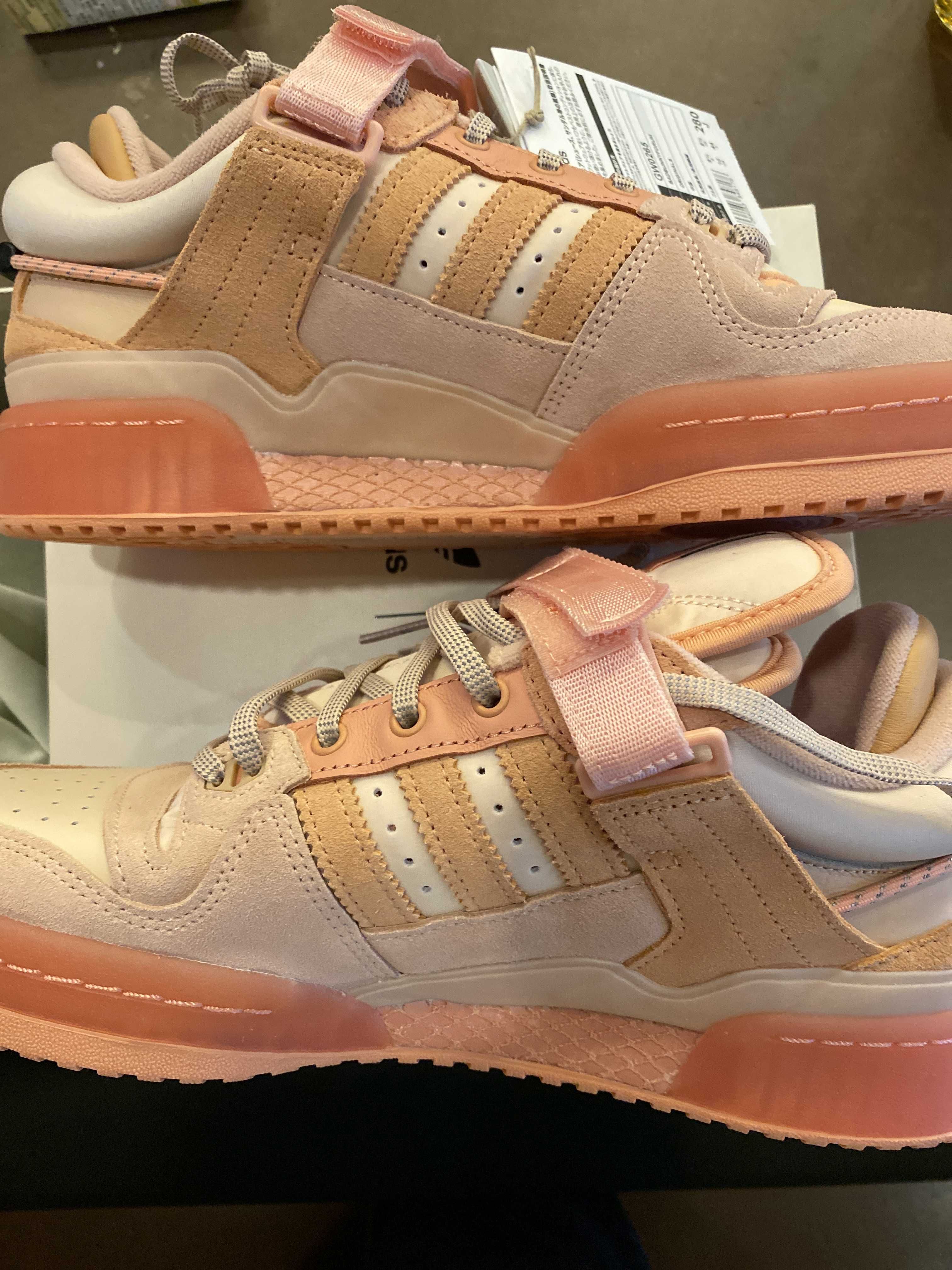 Bad Bunny × adidas Forum Low "The First Cafe/Pink"