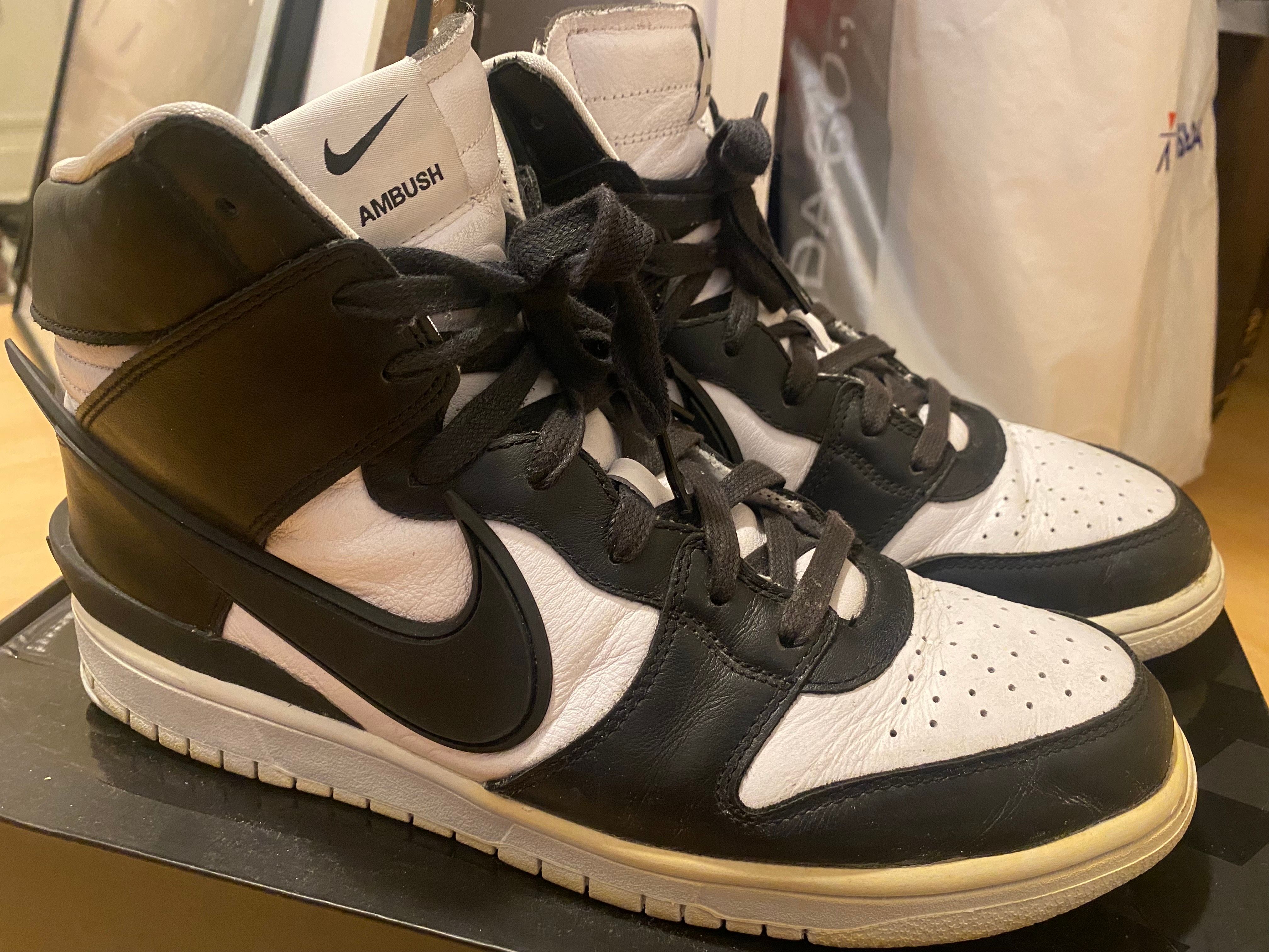 AMBUSH × Nike Dunk High "Black"