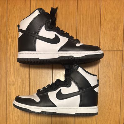 Nike Women's Dunk High "Black and White"