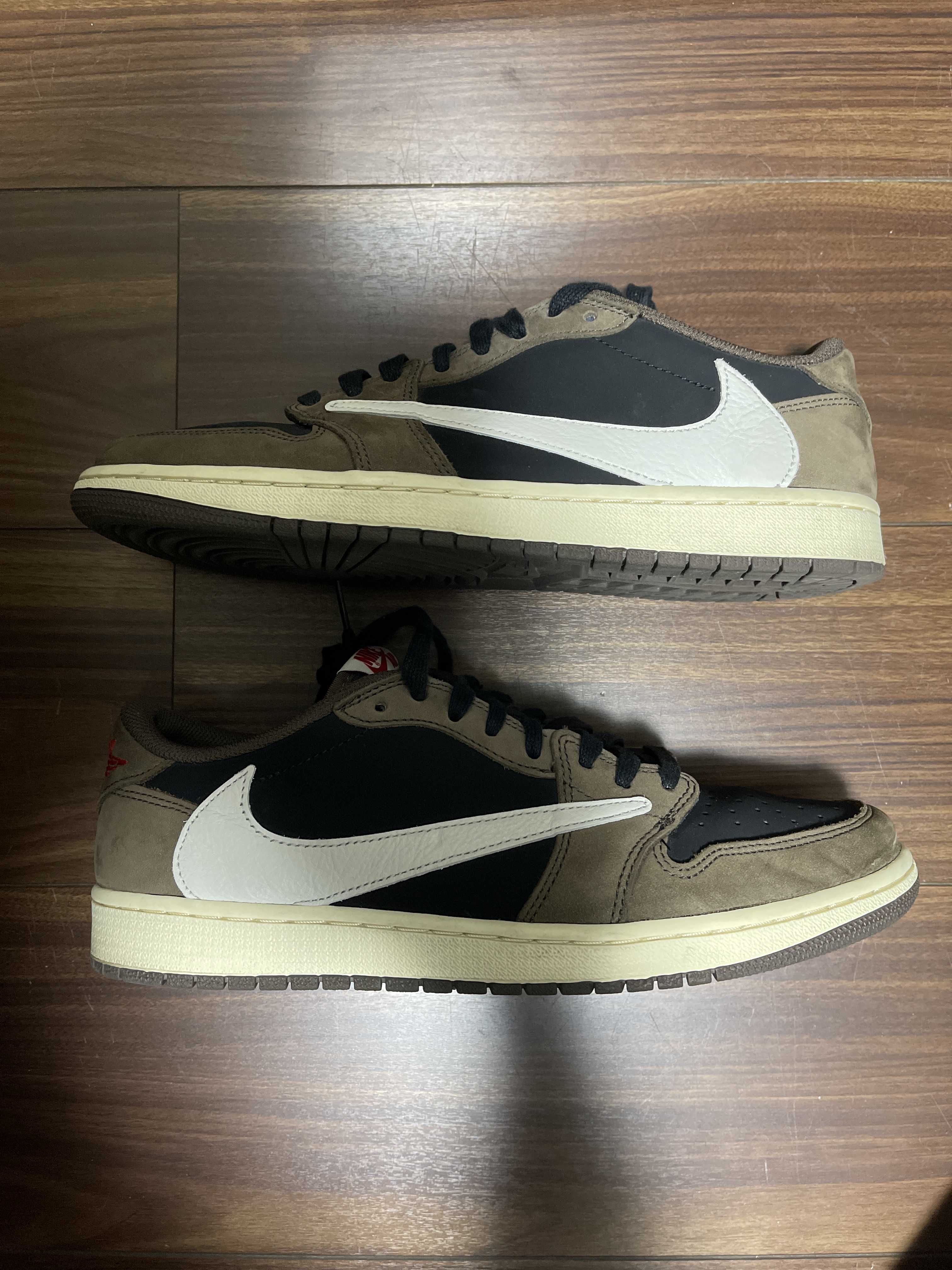 Travis Scott × Nike Air Jordan 1 Low OG SP-T  "Black/Dark Mocha"