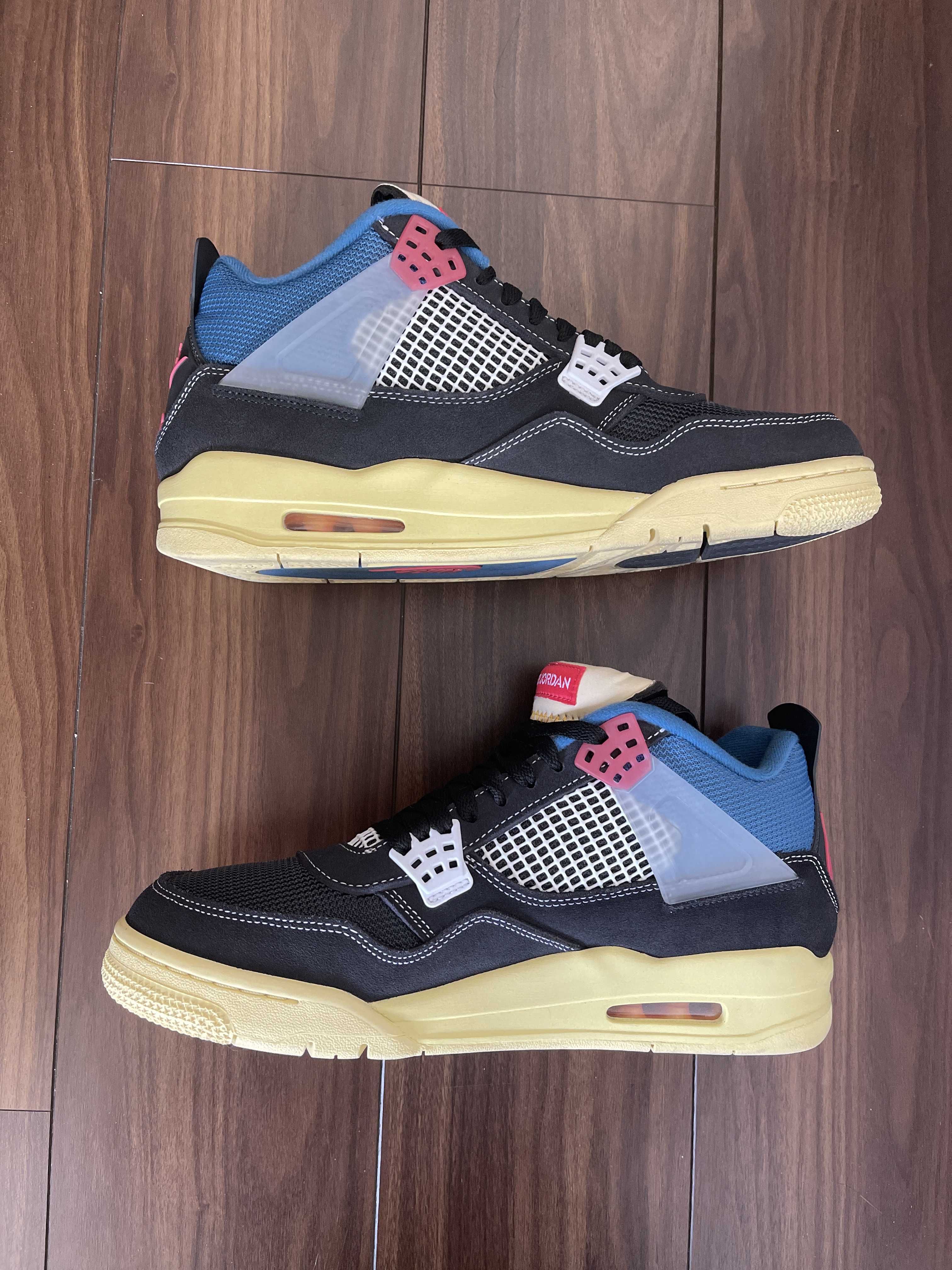 UNION × NIKE AIR JORDAN 4 "OFF NOIR"