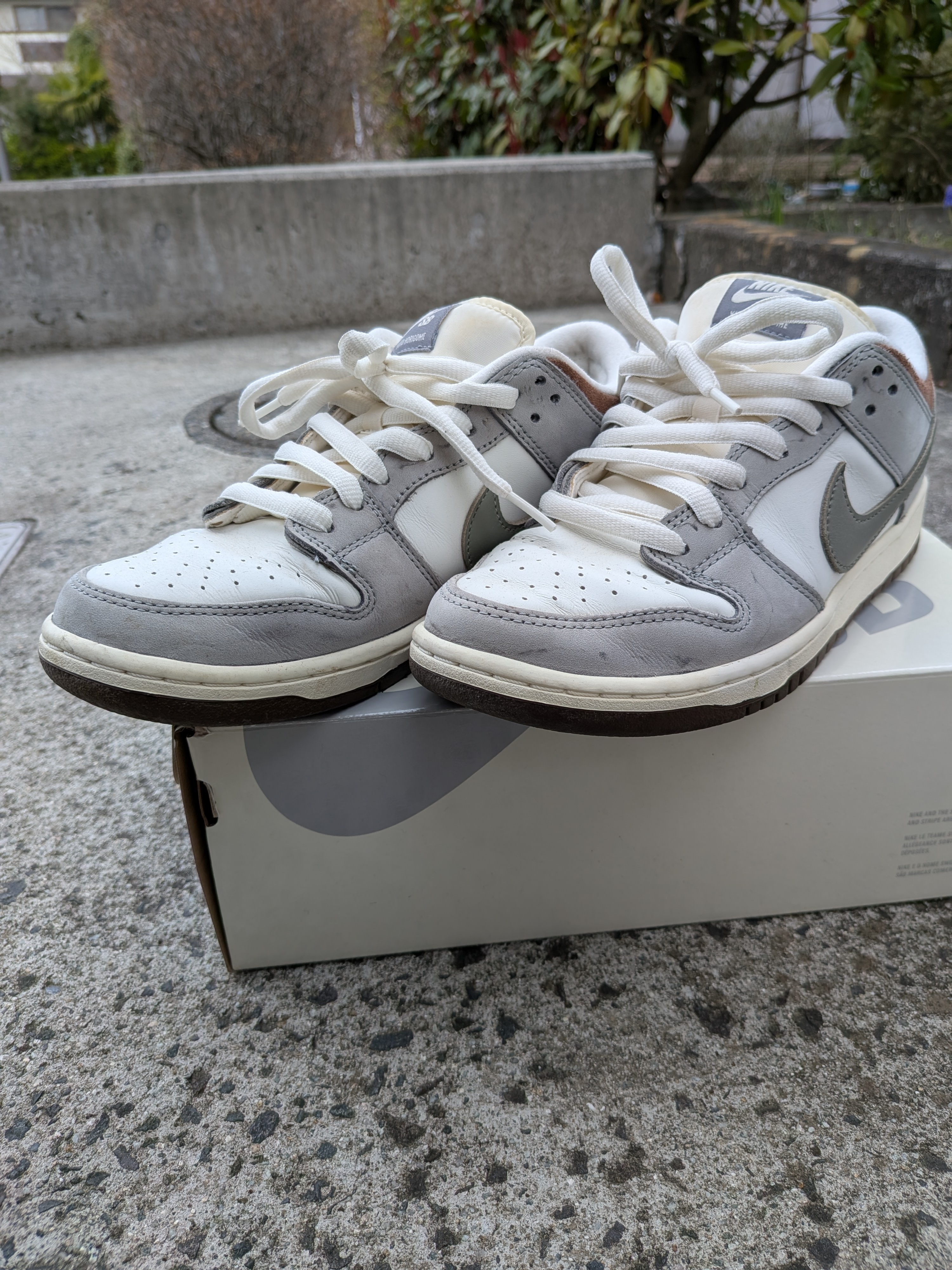 堀米 雄斗(Yuto Horigome) × Nike SB Dunk Low Pro QS "Wolf Grey"