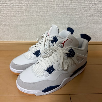 Nike SB Air Jordan 4 Retro SP "Summit White/Navy"