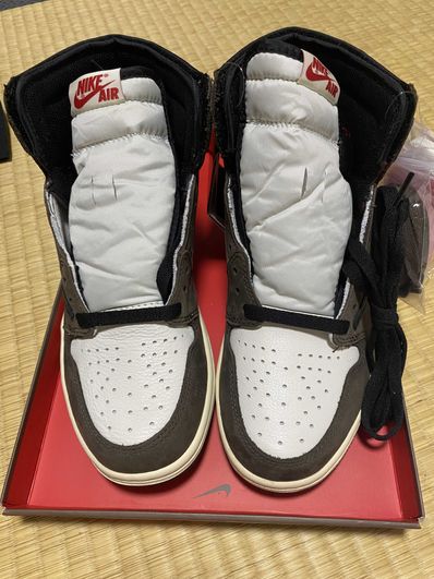 Travis Scott × Nike Air Jordan 1 Retro High OG TS SP "Sail/Dark Mocha"