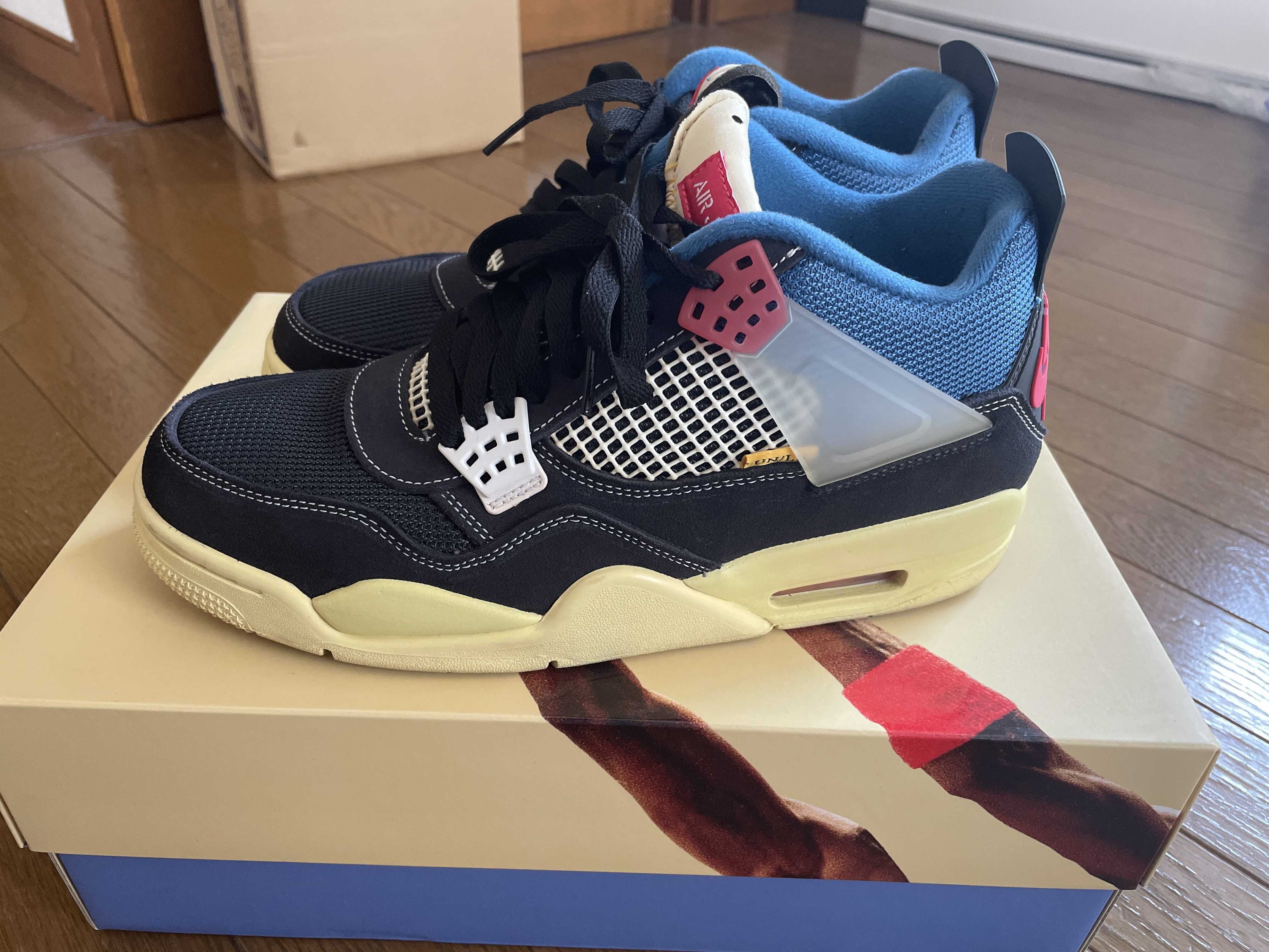 UNION × NIKE AIR JORDAN 4 "OFF NOIR"