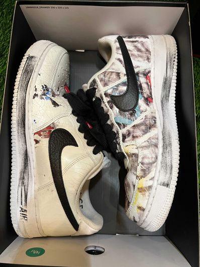 PEACEMINUSONE × Nike Air Force 1 Low "Para-noise/White/Black" / G-DRAGON