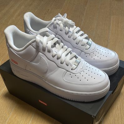 Supreme × Nike Air Force 1 Low "White"