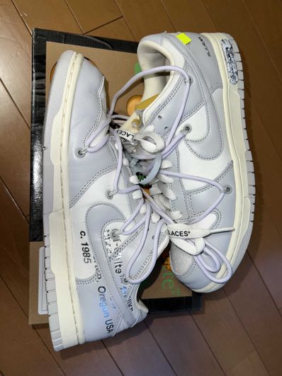 OFF-WHITE × NIKE DUNK LOW 1 OF 50