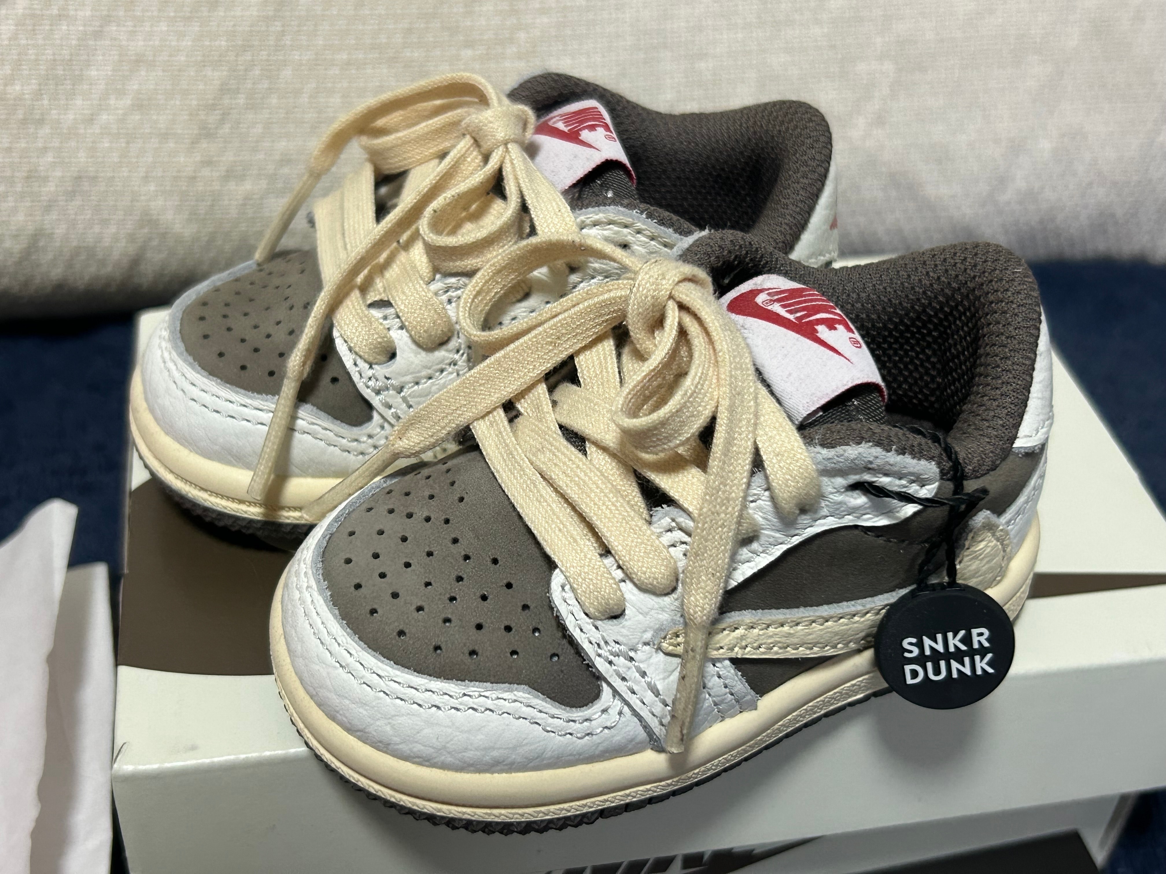 Travis Scott x Nike TD Air Jordan 1 Low "Reverse Mocha/Sail and Ridgerock"