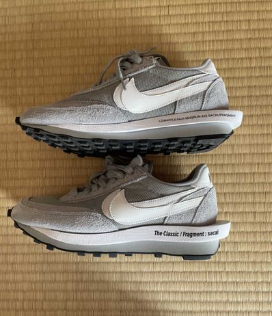 Fragment × sacai × Nike LD Waffle "Light Smoke Grey"