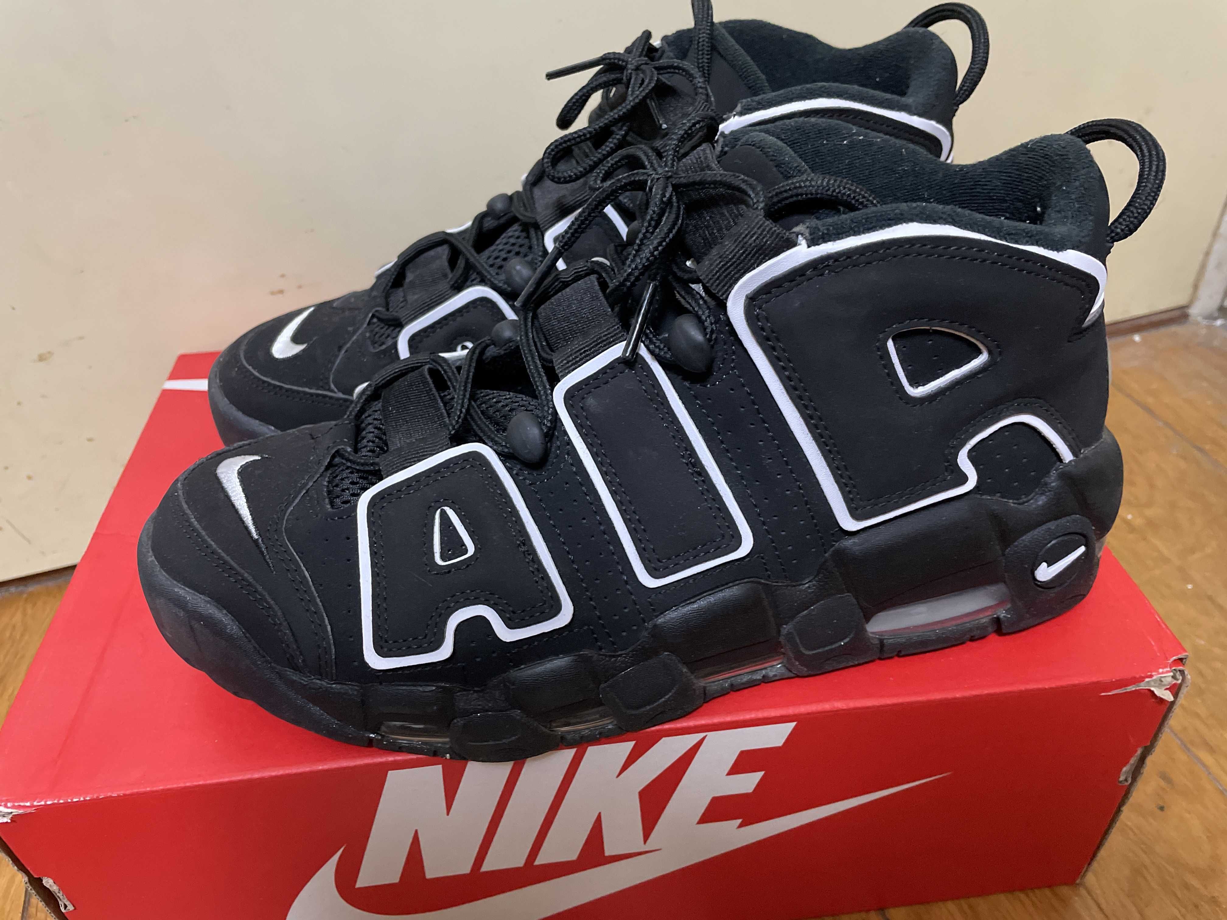 Nike Air More Uptempo "Black/White"(2020)