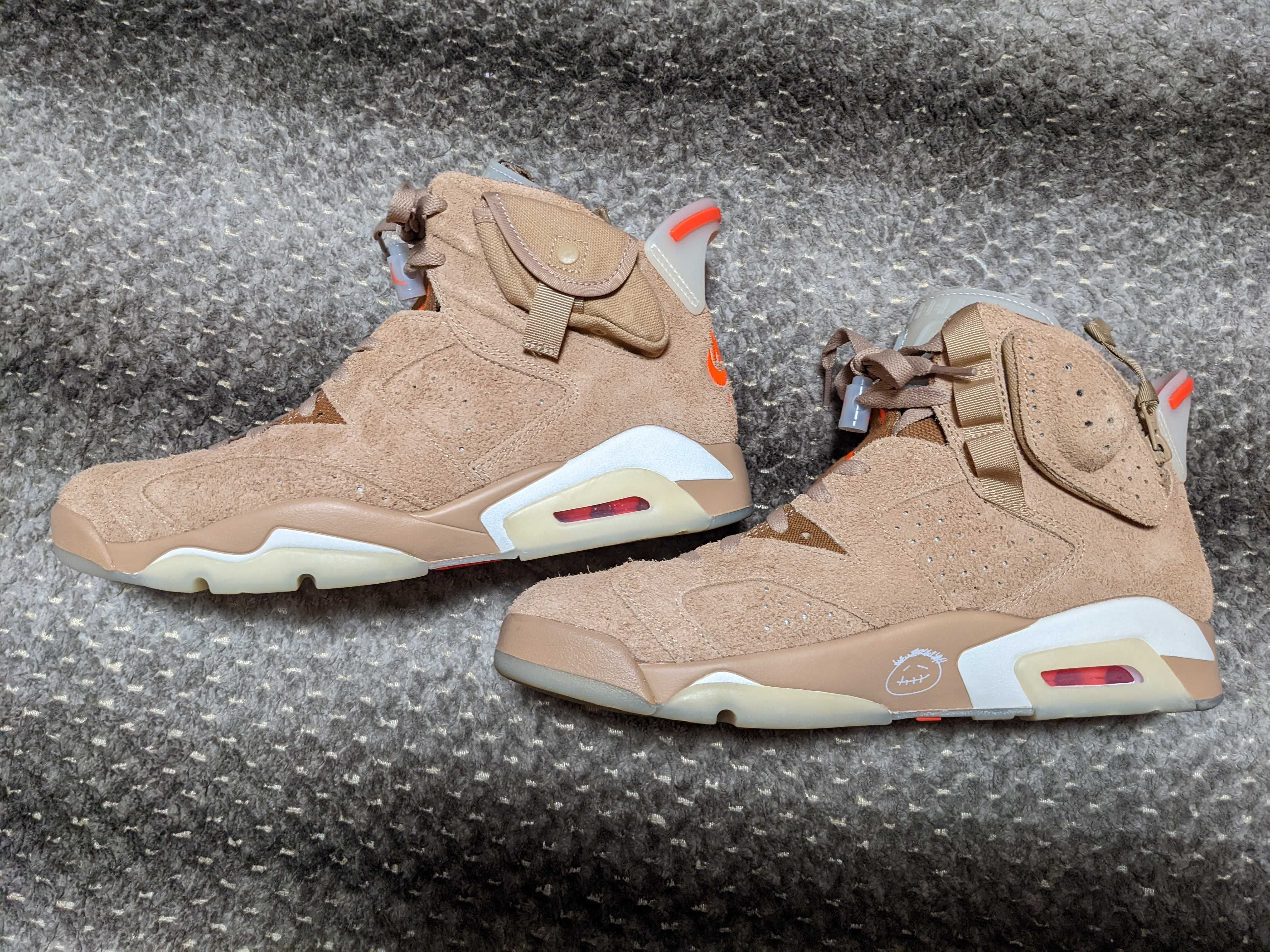 Travis Scott × Nike Air Jordan 6 "British Khaki"