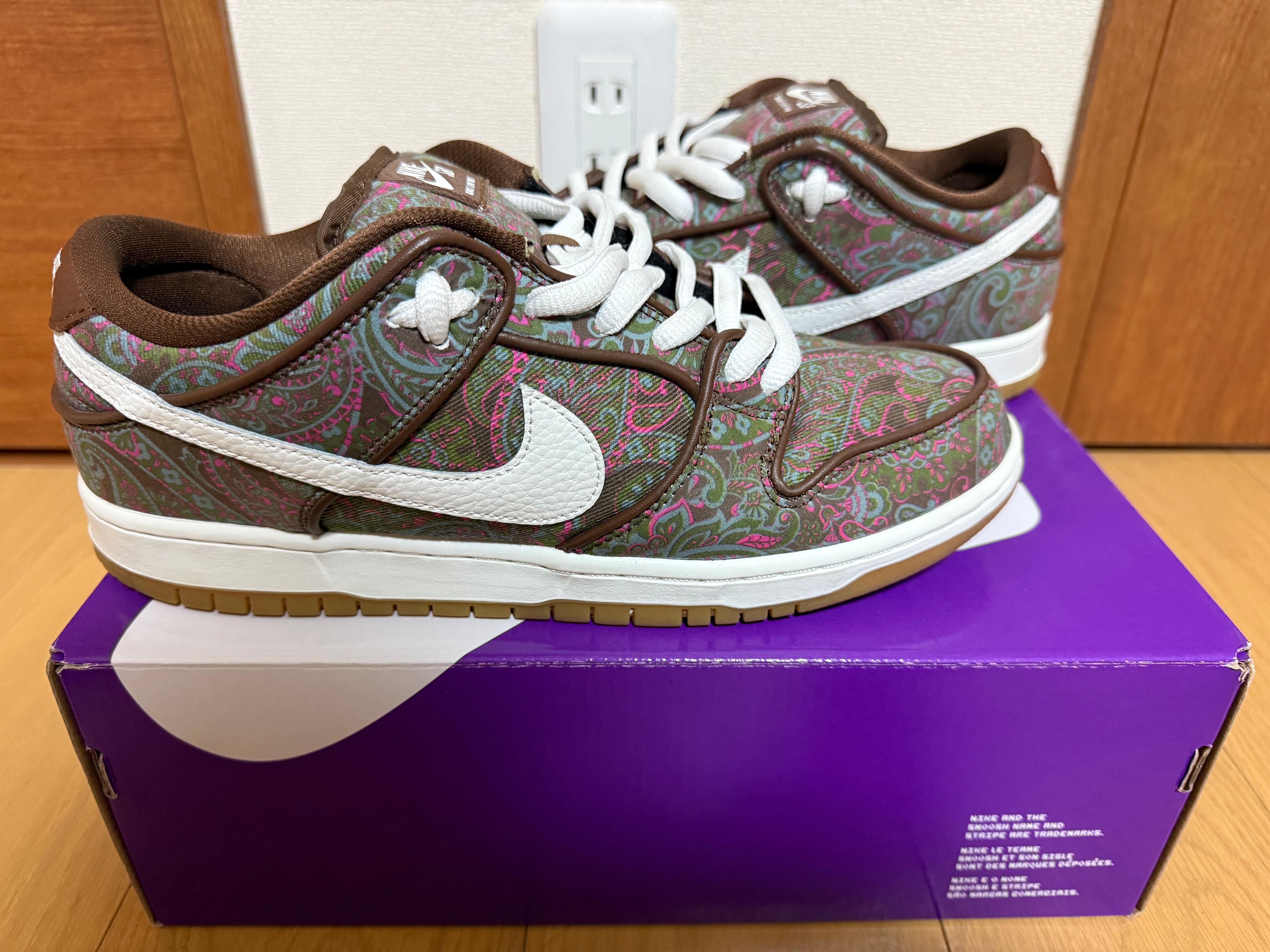 Nike SB Dunk Low PRM "Brown Paisley"
