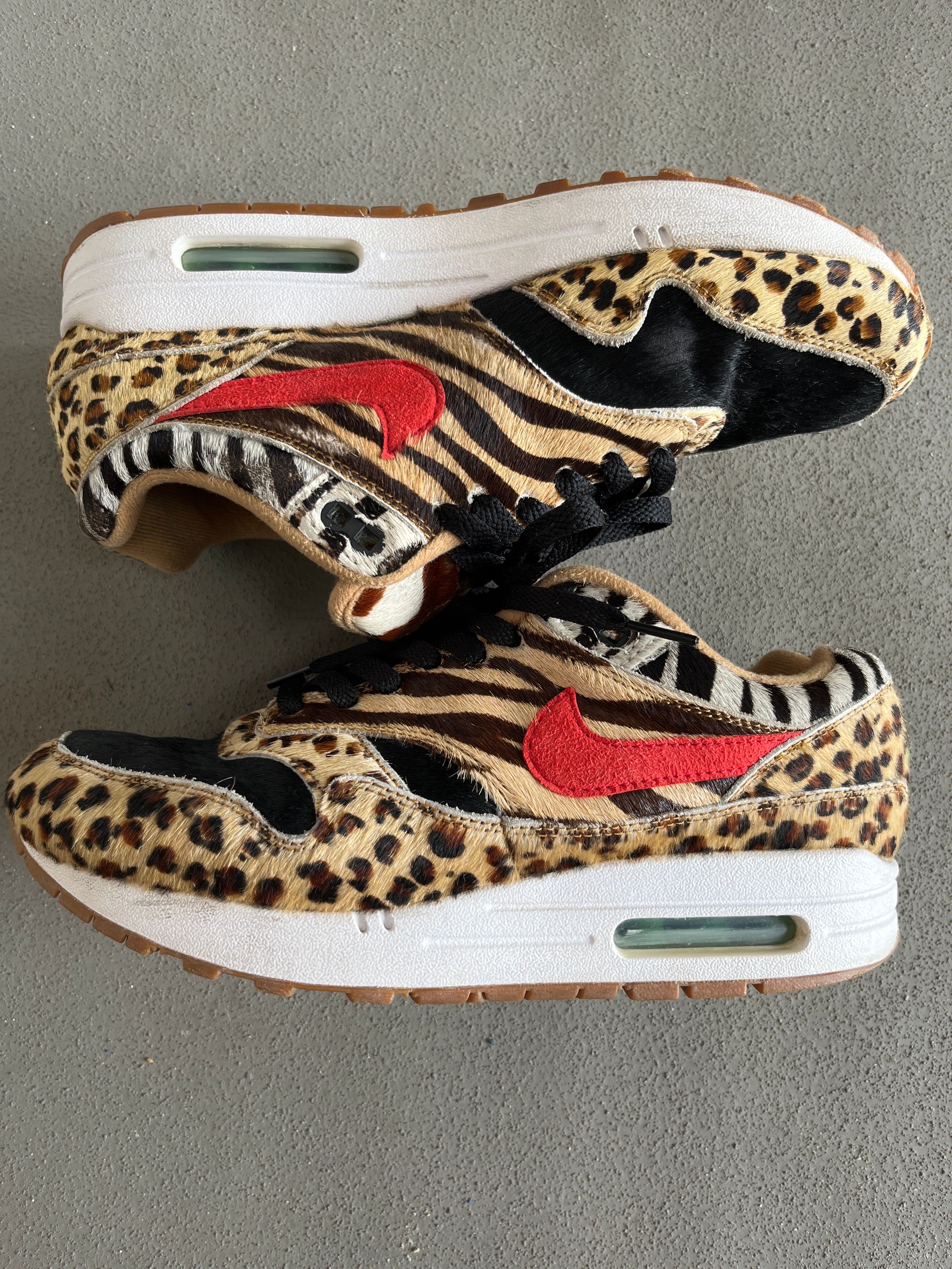 atmos × Nike Air Max 1 DLX "Animal Pack/Safari"