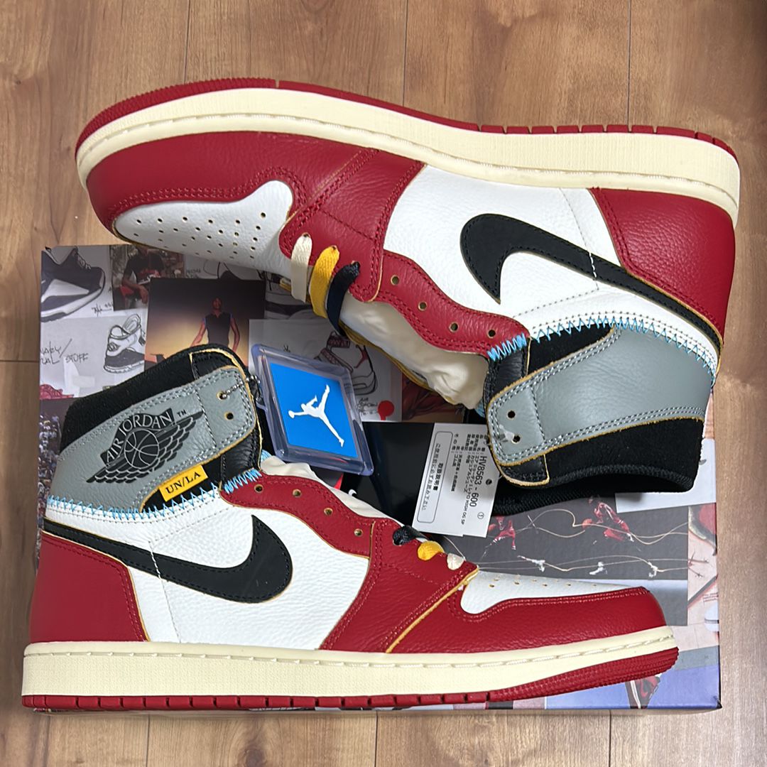 UNION × Nike Air Jordan 1 Retro High OG "Chicago/Shadow"