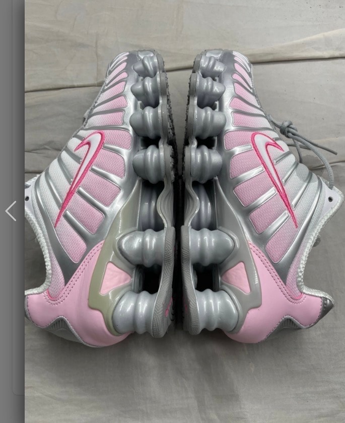 Nike Women's Shox TL "Metallic Platinum/Pinksicle"