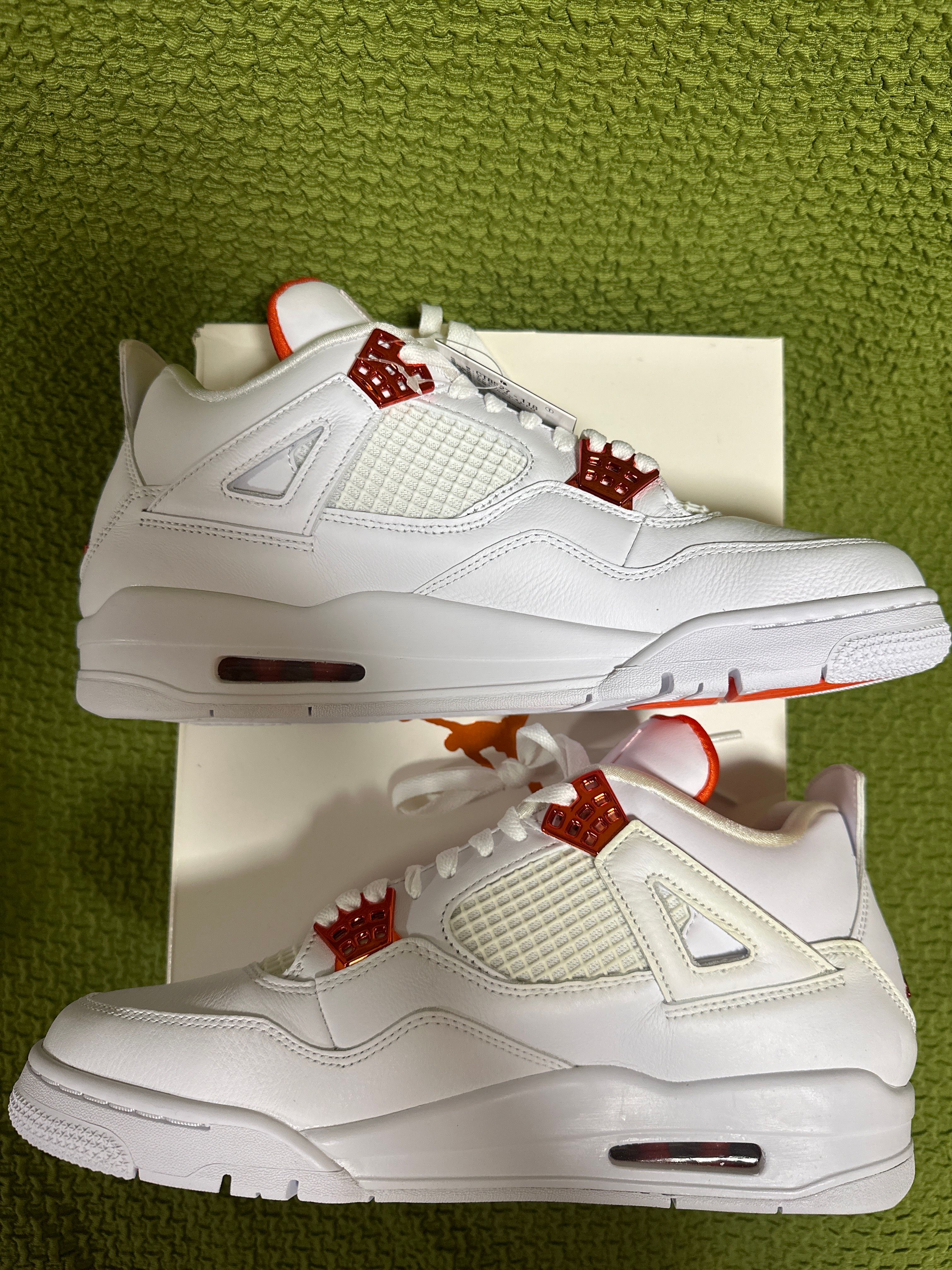 Nike Air Jordan 4 Retro "White/Team Orange"