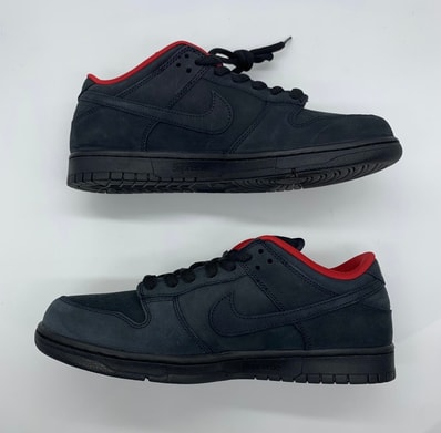 Supreme × Nike SB Dunk Low "Black" (25FW Week2)