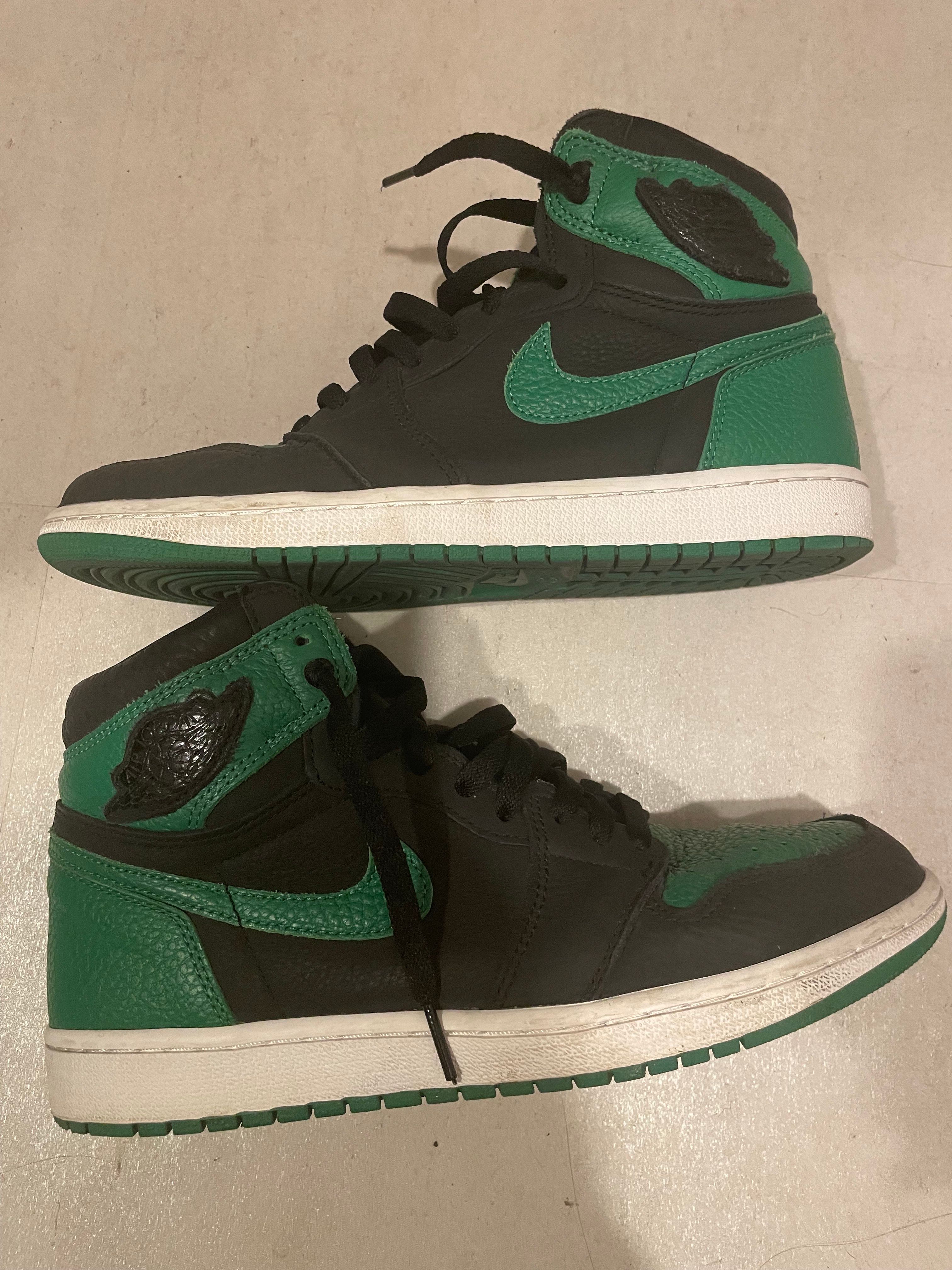 Nike Air Jordan 1 Retro High OG "Black/Pine Green" (2020)      