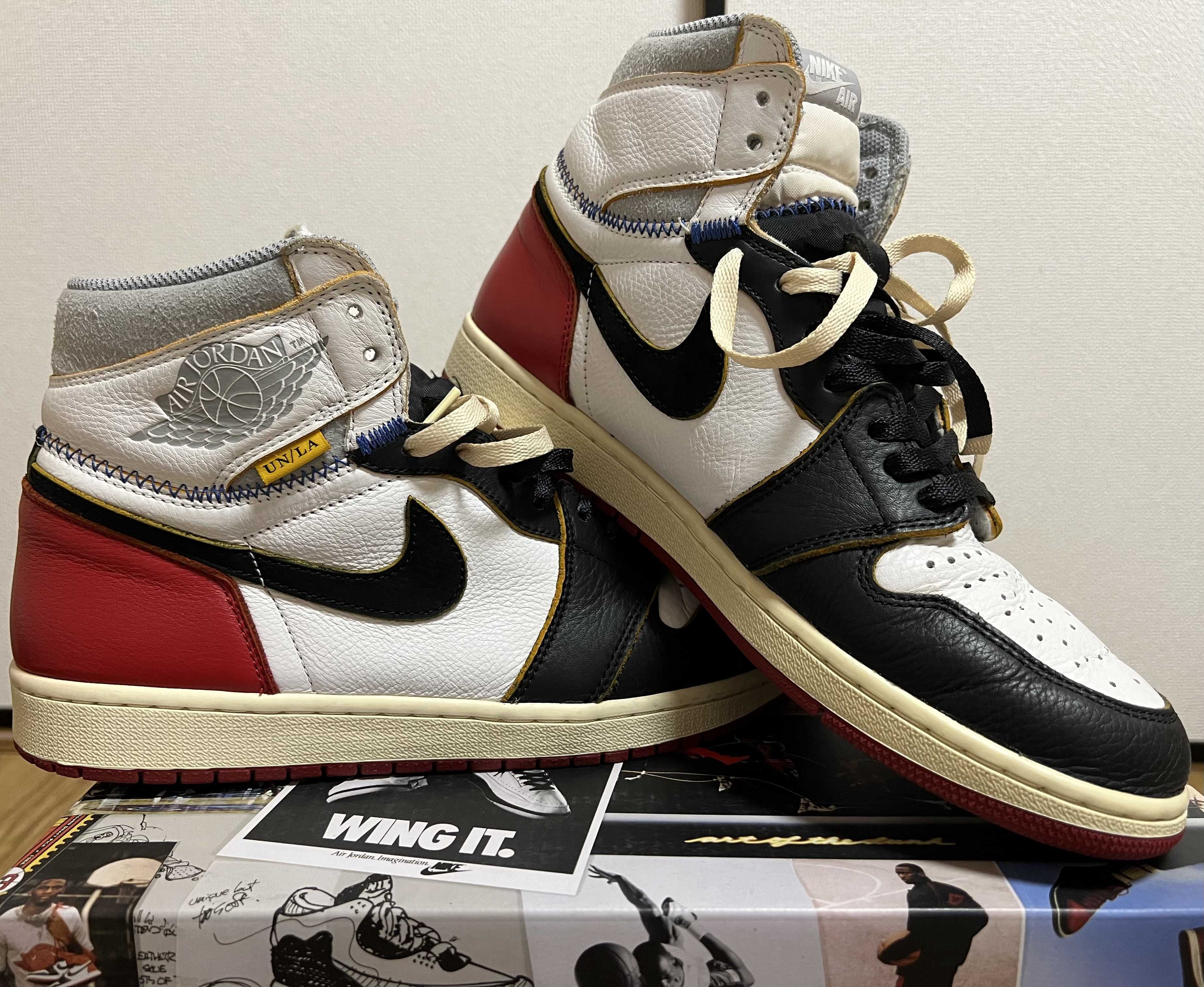 UNION × Nike Air Jordan 1 Retro High OG NRG "Varsity Red/Wolf Grey"