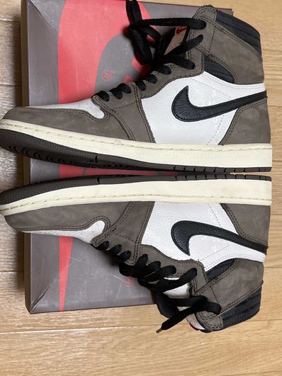 Travis Scott × Nike Air Jordan 1 Retro High OG TS SP "Sail/Dark Mocha"