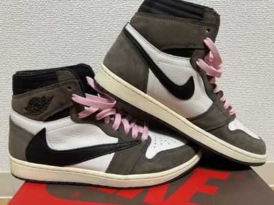 Travis Scott × Nike Air Jordan 1 Retro High OG TS SP "Sail/Dark Mocha"