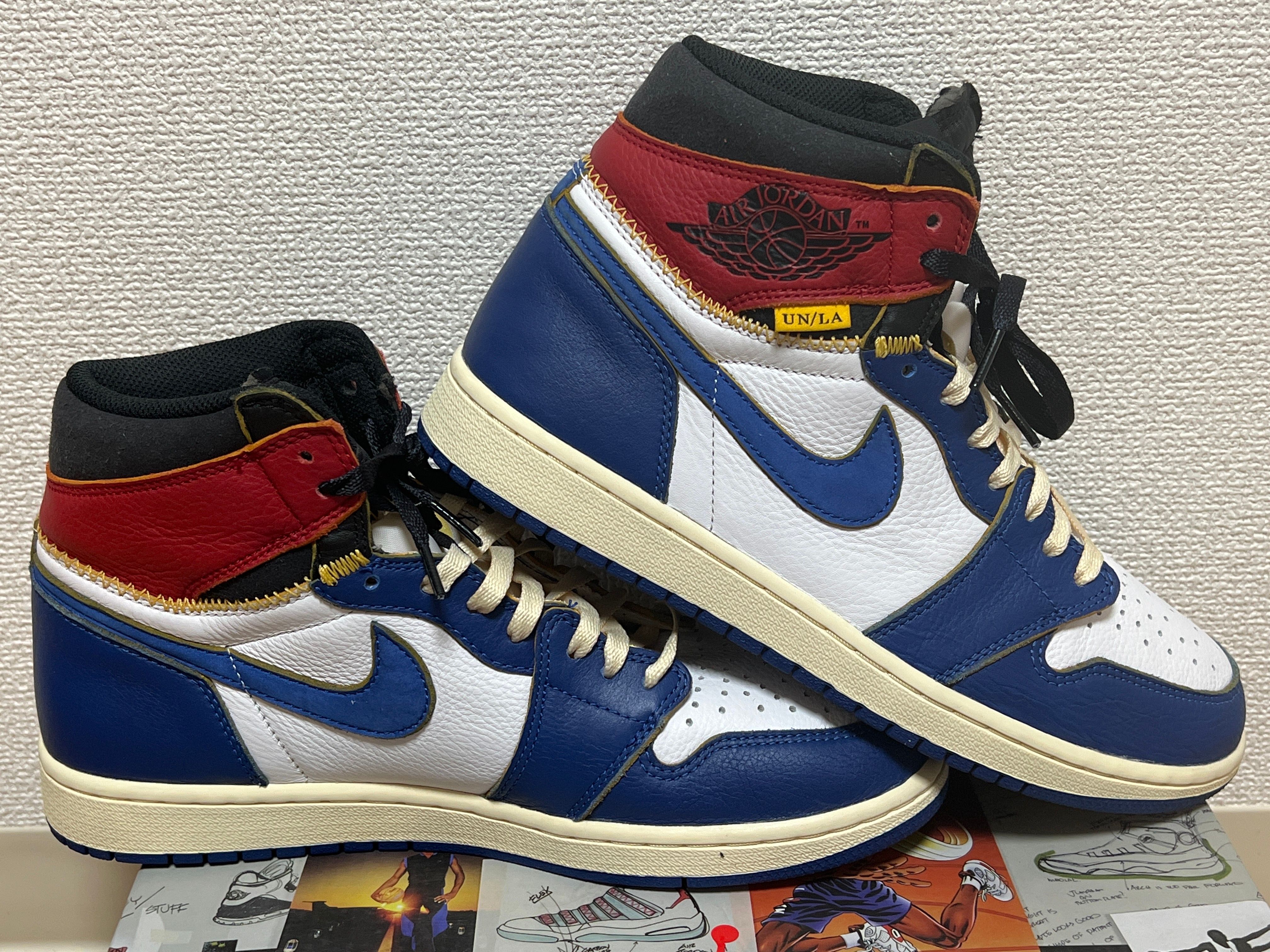 Union × Nike Air Jordan 1 Retro High OG NRG "Storm Blue/Varsity Red"