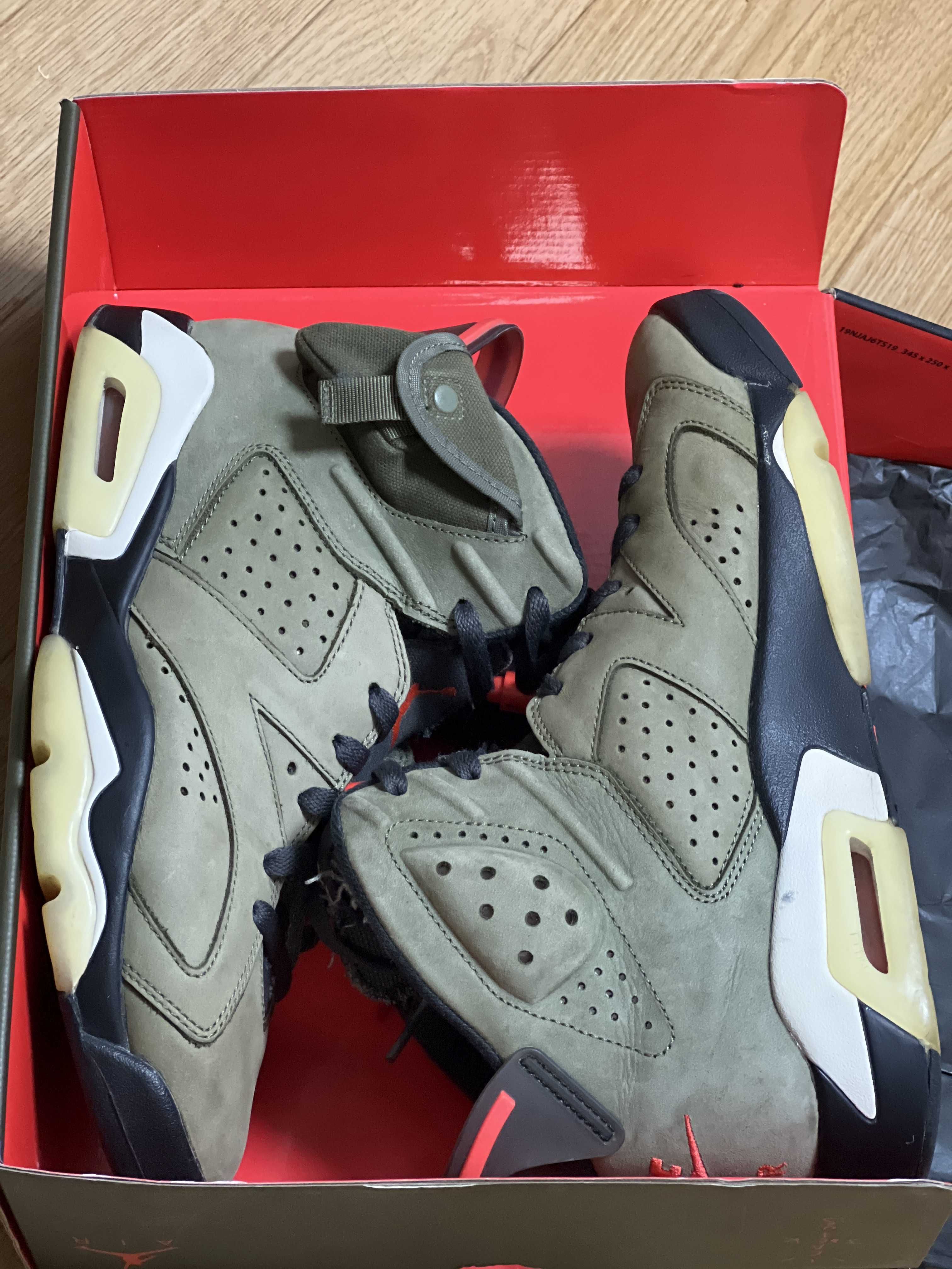 Travis Scott × Nike Air Jordan 6 Retro "Medium Olive"