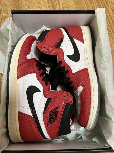 Spiderman × Nike Air Jordan 1 Origin Story "Gym Red/White/Photo Blue/Black"